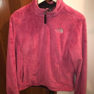 Womens pink osito northface